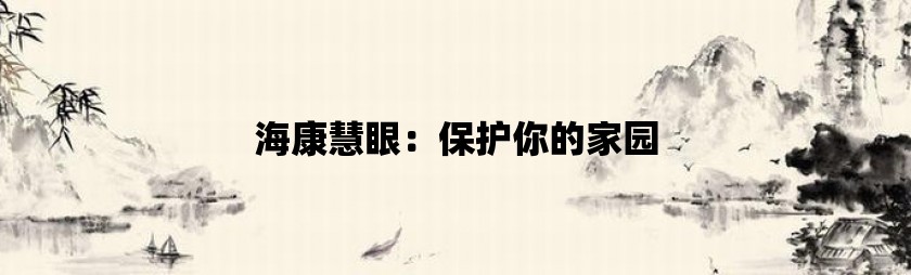 海康慧眼：保护你的家园